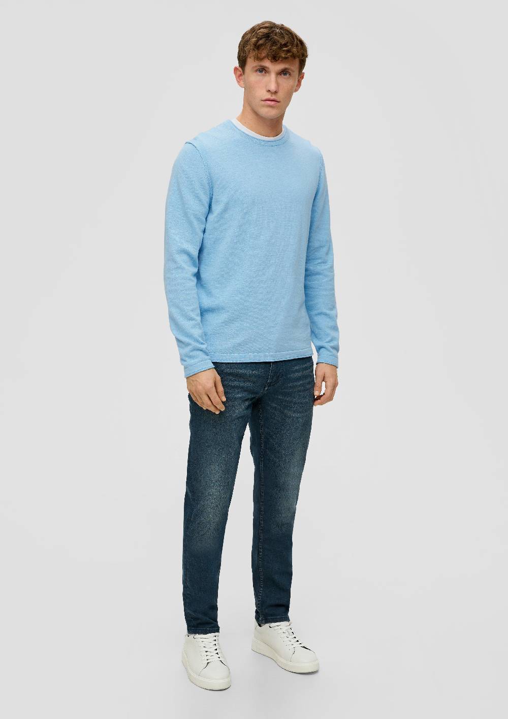 S.Oliver Strickpullover mit Rollkante Preisnachlass