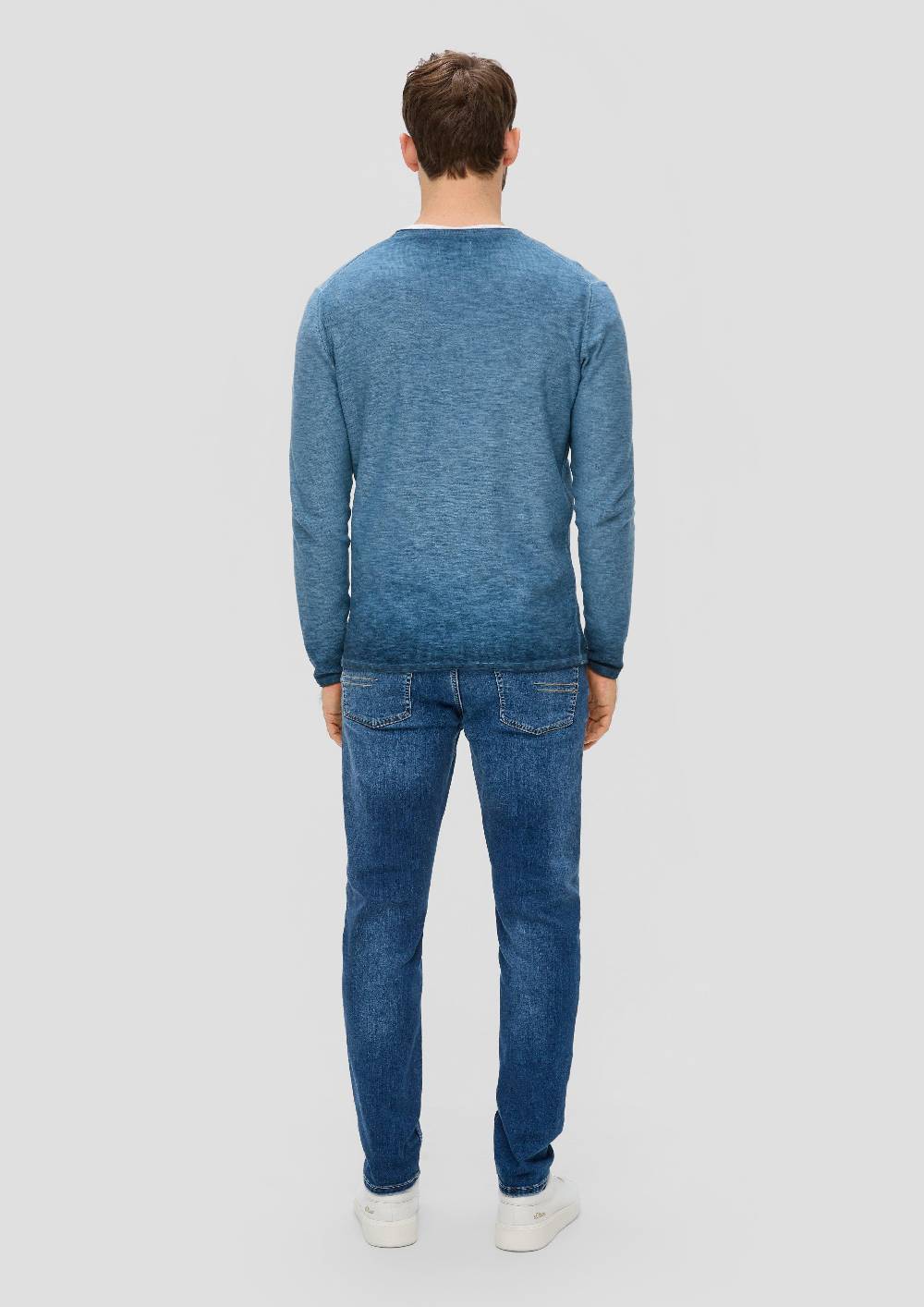 S.Oliver Strickpullover mit Rollsaum Vatertagsangebot
