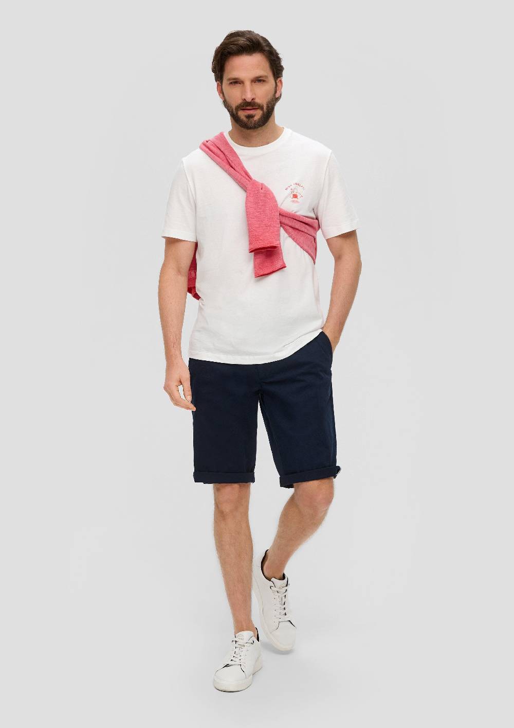 S.Oliver Strickpullover mit Rollsaum Valentinstagsangebot