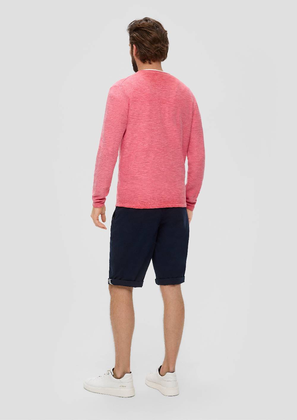 S.Oliver Strickpullover mit Rollsaum Valentinstagsangebot