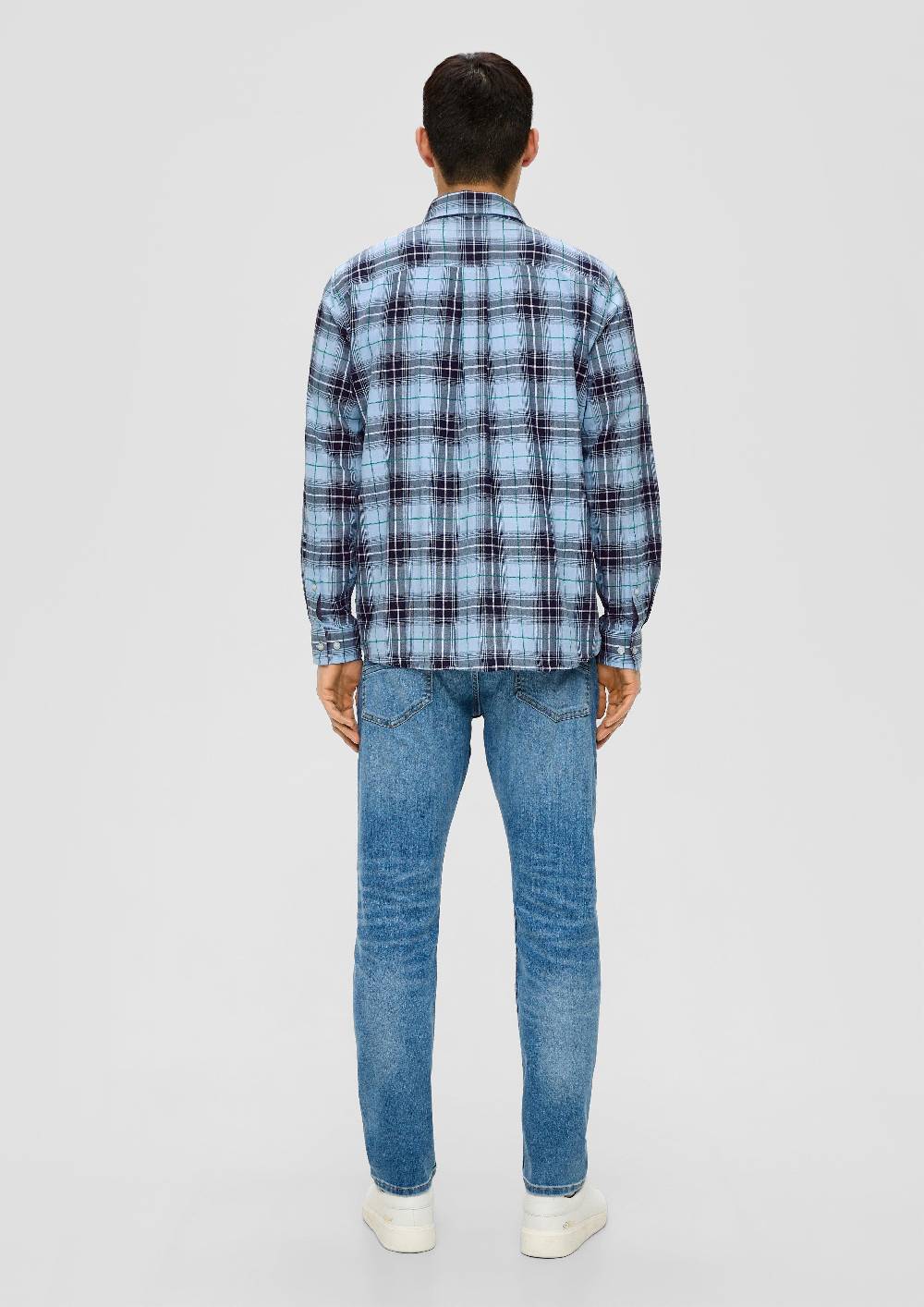 S.Oliver Regular: Langarmhemd mit Button-down-Kragen Jubiläumsangebot