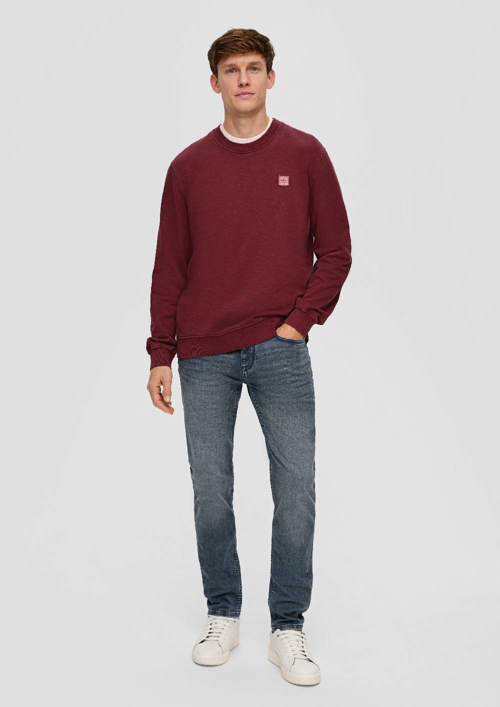 S.Oliver Sweatshirt aus reiner Baumwolle Zeitlich begrenztes Angebot