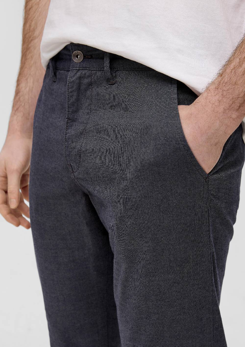 S.Oliver Rick: Hose mit Dobby-Struktur Saisonale Angebote
