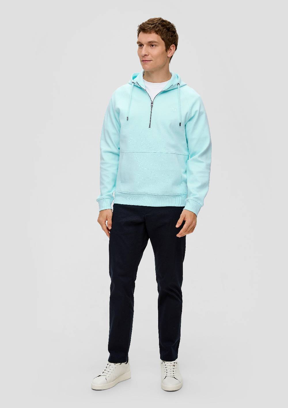 S.Oliver Hoodie-Sweatshirt aus Baumwollmix Kauf eins, bekomm eins gratis