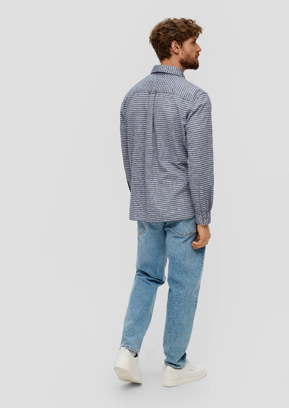 S.Oliver Hemd mit seitlichem Detail am Saum Tägliche Deals