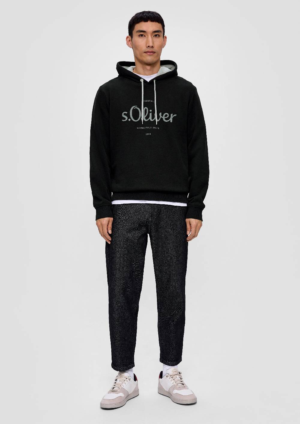 S.Oliver Hoodie mit Frontprint Neueste Stile