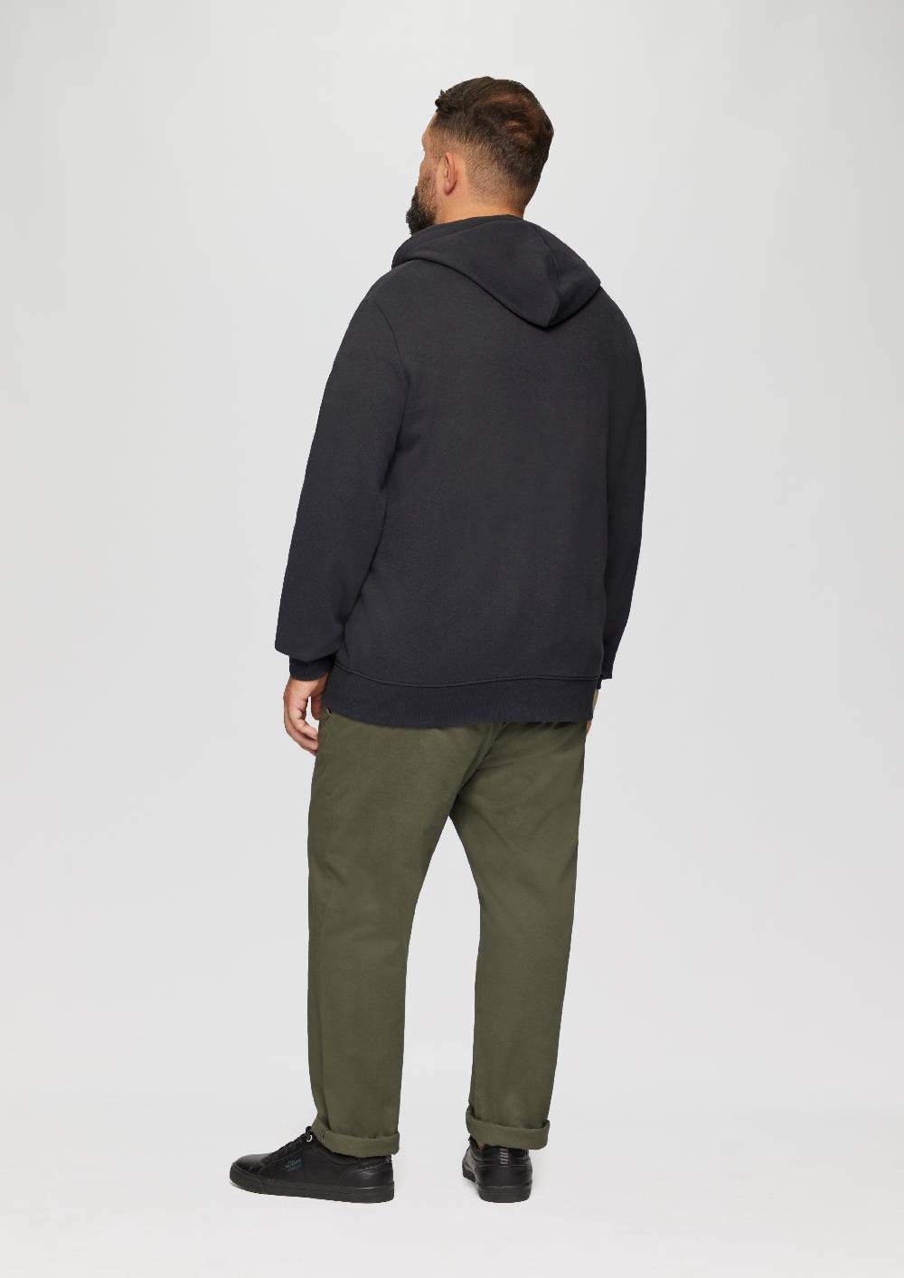 S.Oliver Sweatshirt-Jacke mit Kapuze und Logo Letzter Tag