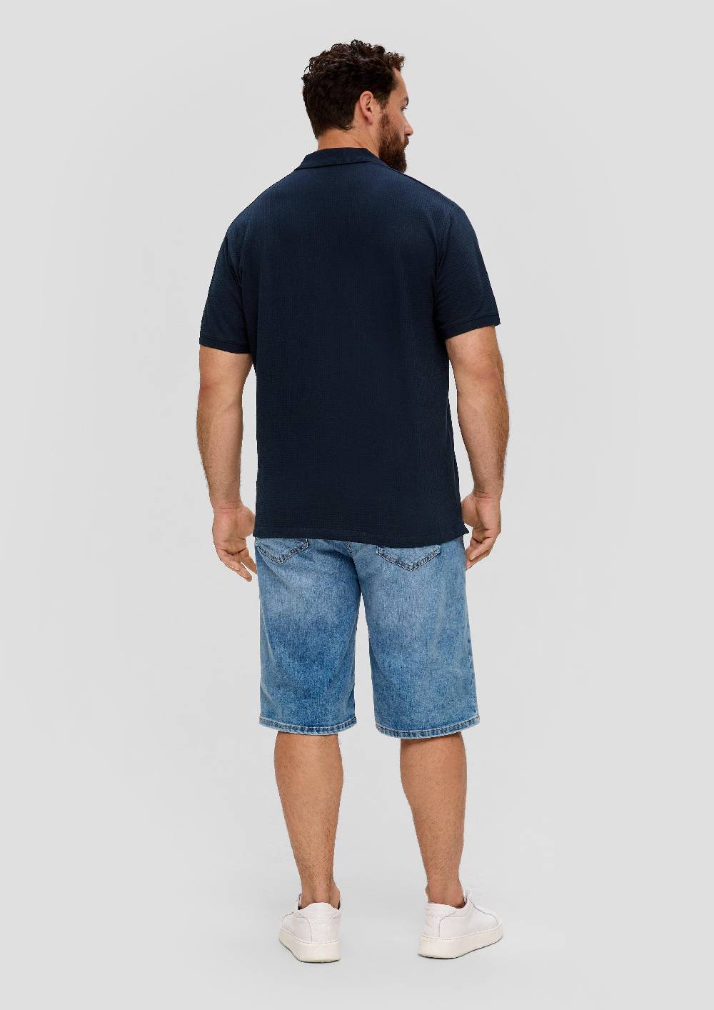 S.Oliver Poloshirt aus Baumwollstretch mit Applikation Bis zu 60% Rabatt