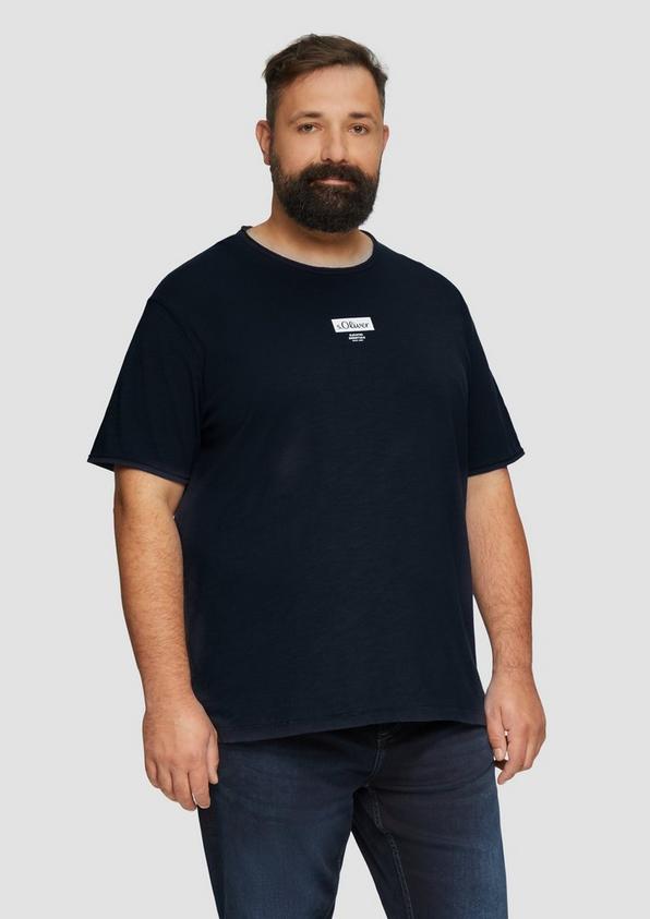 S.Oliver T-Shirt mit Flammgarnstruktur Nur für heute