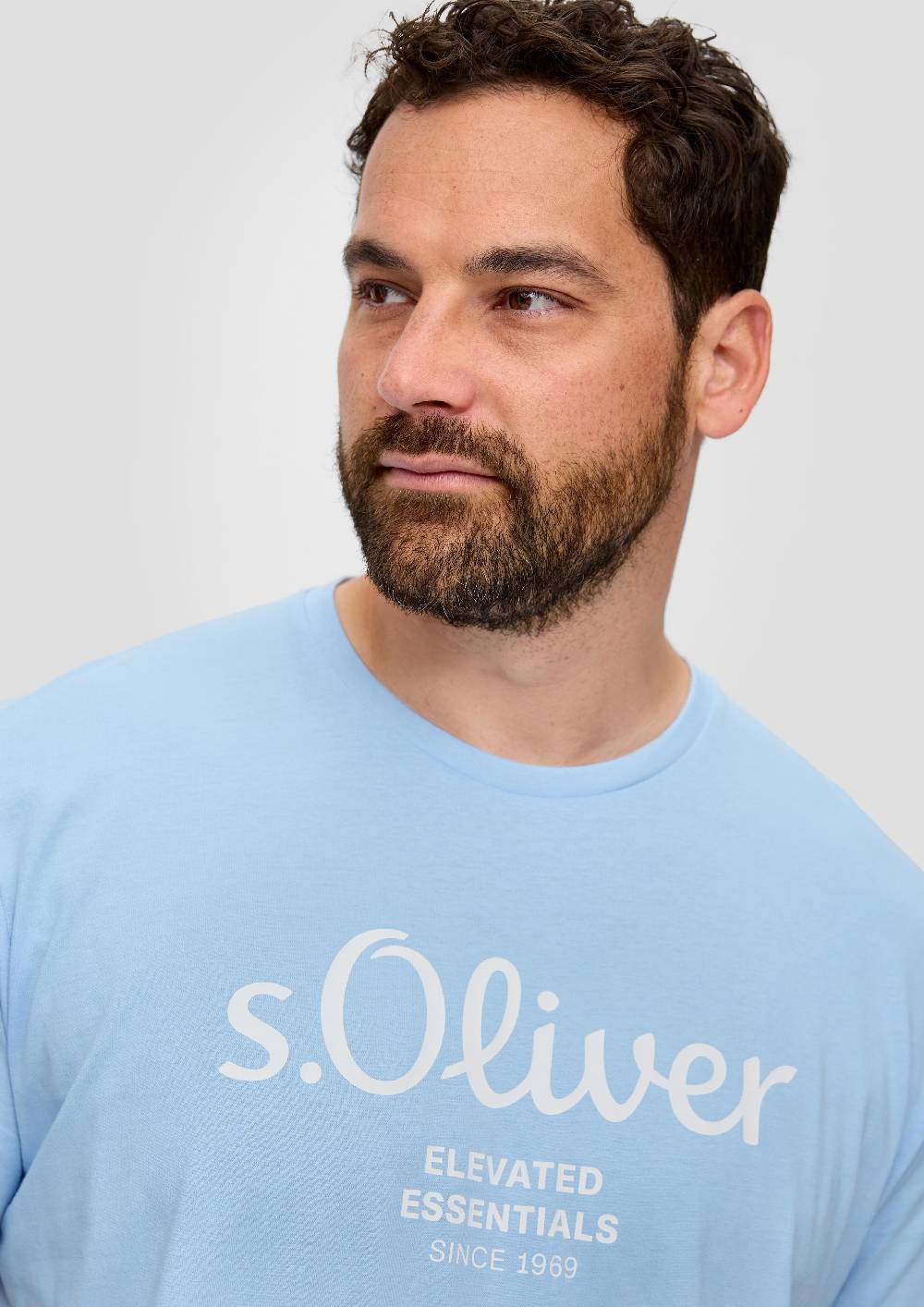 S.Oliver T-Shirt mit Label-Print Sonderangebot der Fabrik
