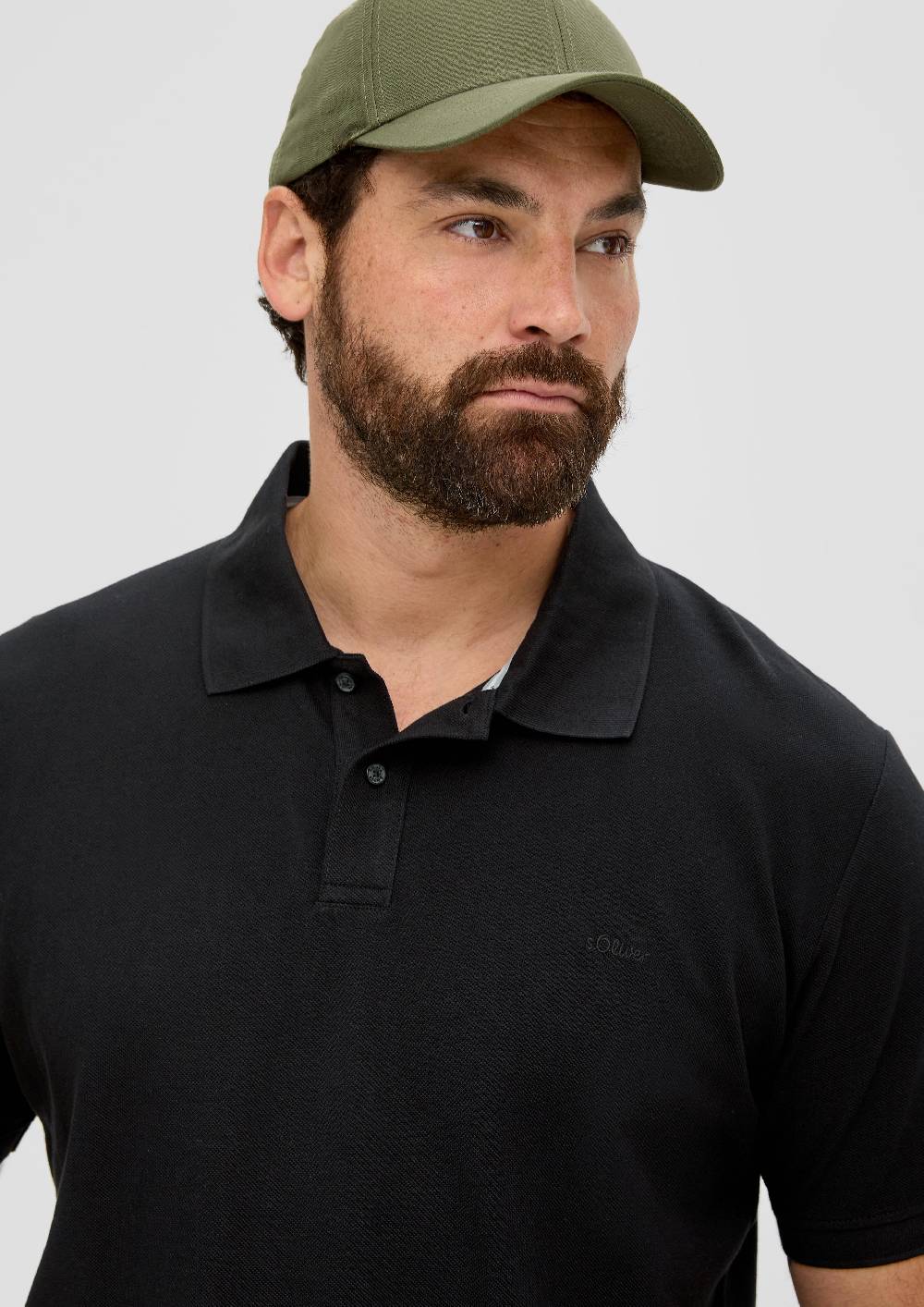 S.Oliver Poloshirt aus Baumwollpiqué Discount Store für neue Produkte