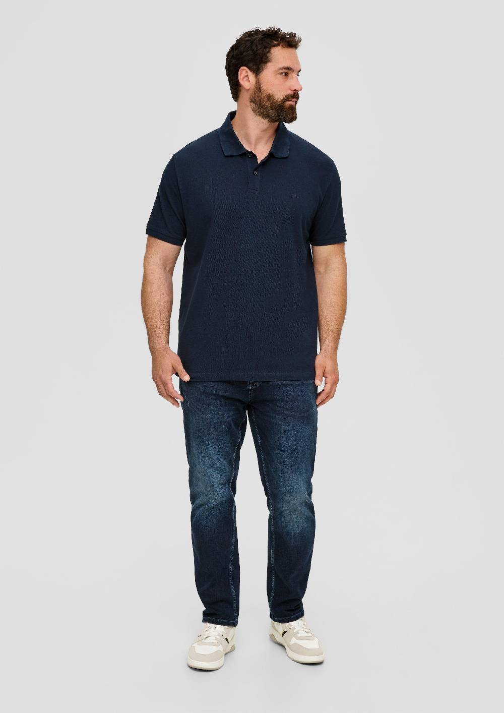 S.Oliver Poloshirt aus Baumwollpiqué Nur noch ein Tag übrig