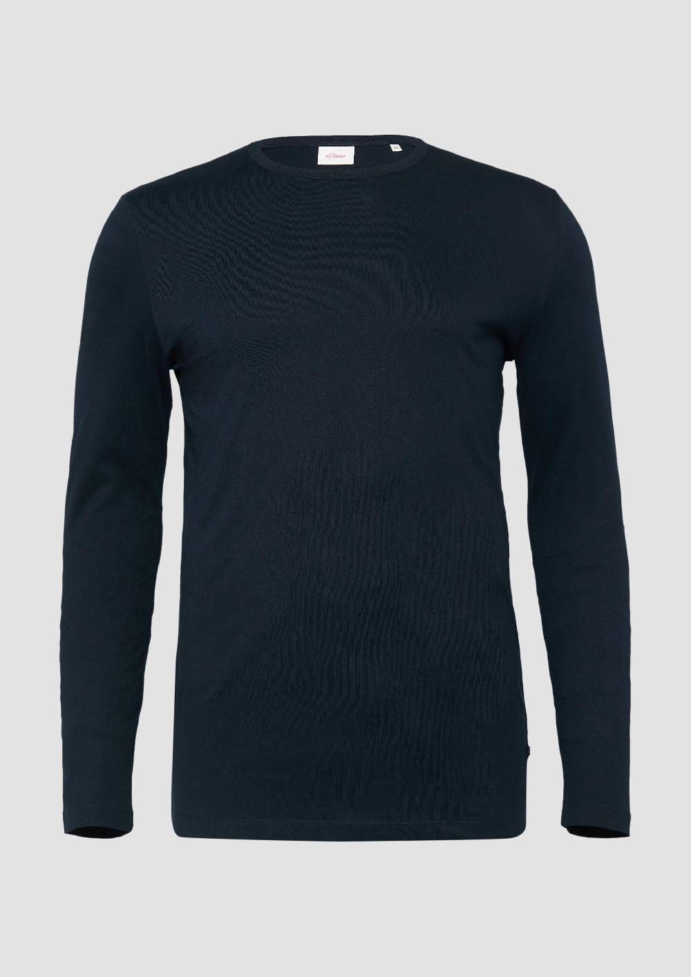 S.Oliver Langarmshirt aus Baumwolljersey Riesige Rabatte