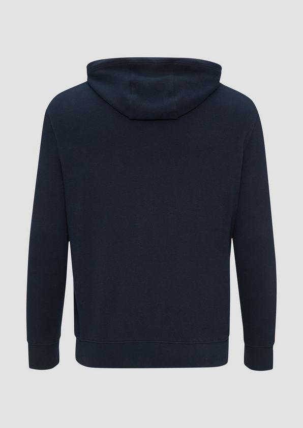 S.Oliver Weiche Sweatshirt-Jacke mit Kapuze Clearance-Verkauf