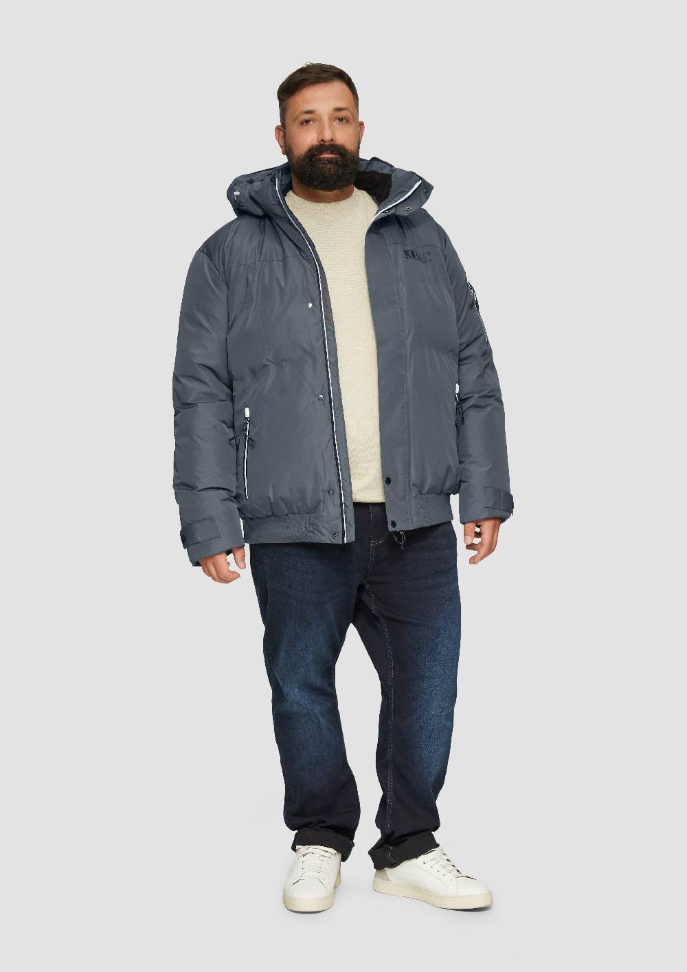 S.Oliver Wind- und wasserabweisende Funktionsjacke Kostenloser Versand international