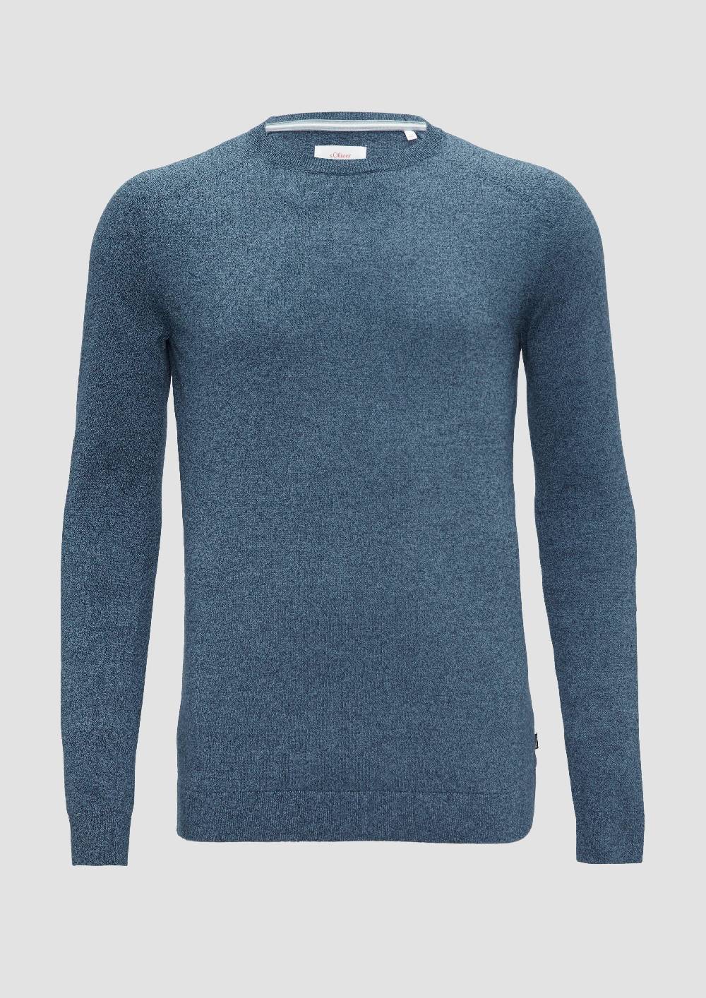 S.Oliver Strickpullover mit Rippbündchen Rabatte dieses Monats