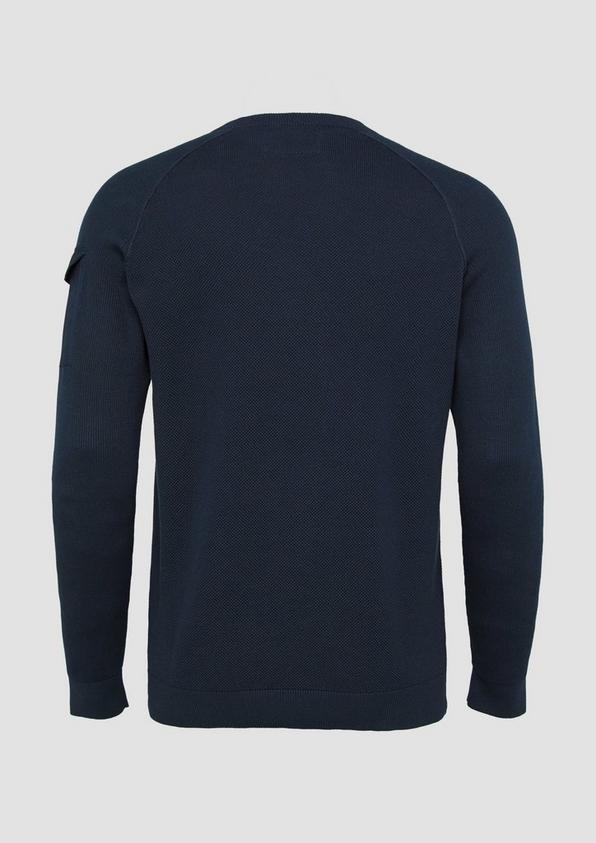 S.Oliver Strickpullover mit aufgesetzter Tasche am Arm Online