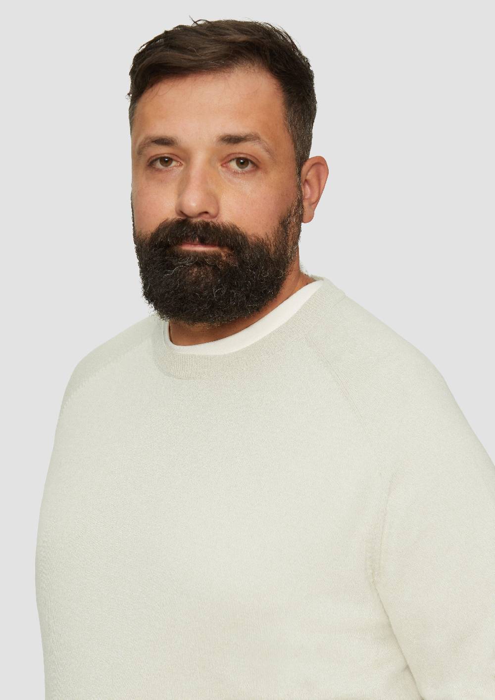 S.Oliver Strickpullover mit Rippbündchen Outlet