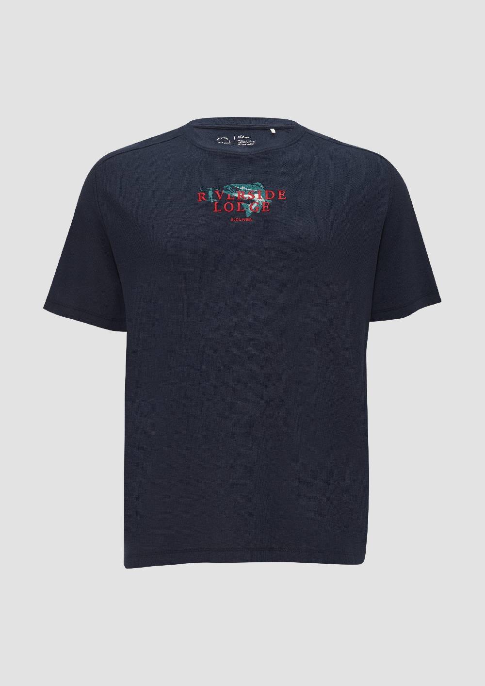 S.Oliver T-Shirt mit Stickerei aus Waffeljersey Blitzverkäufe