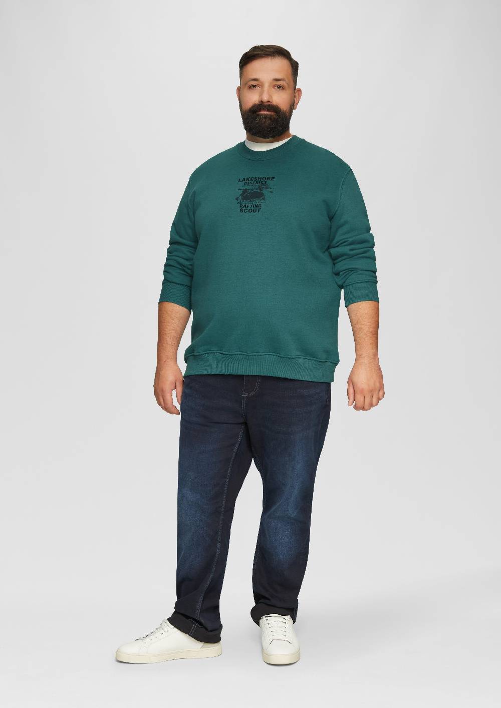 S.Oliver Sweatshirt mit Stickerei Versandkostenfrei