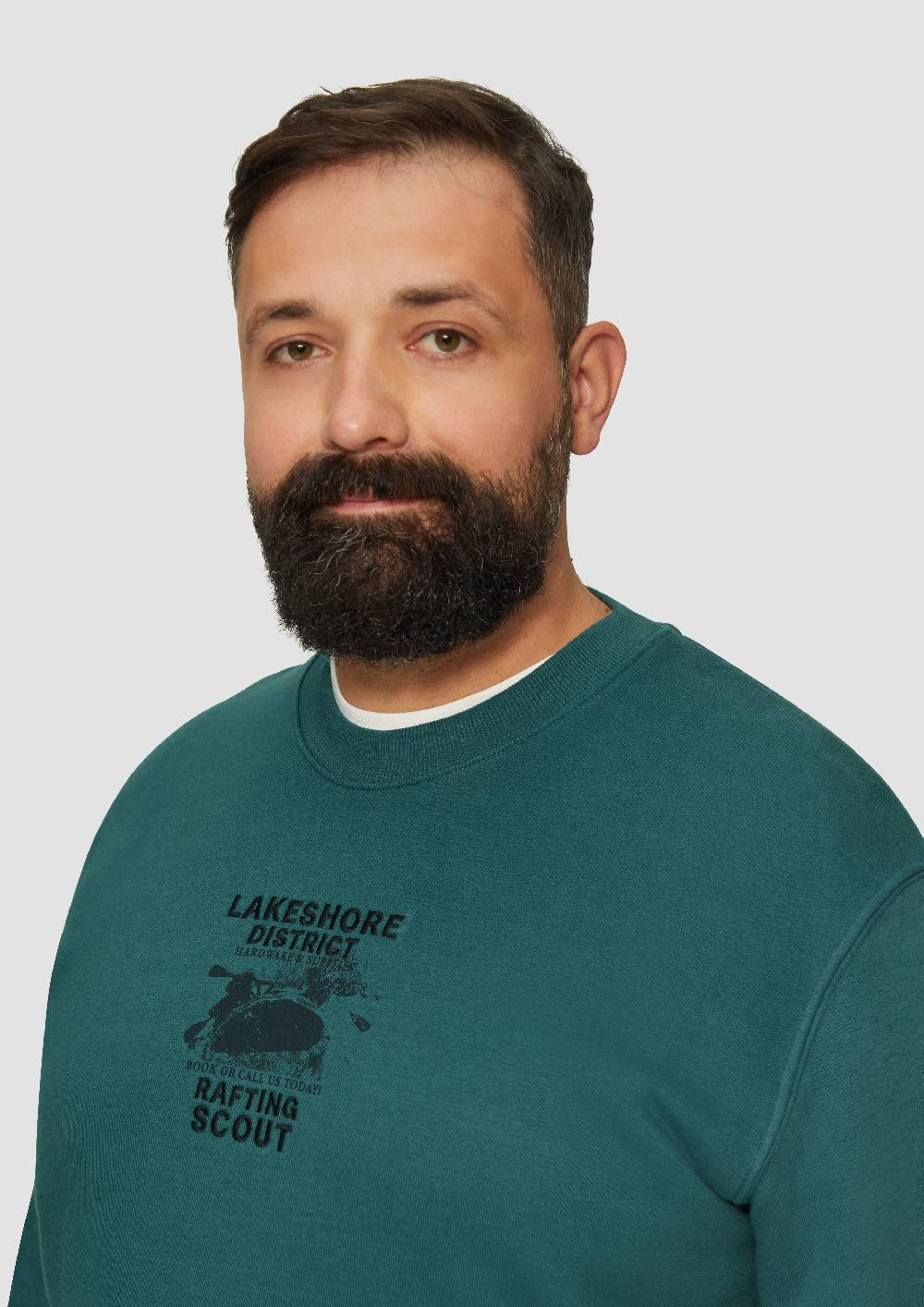 S.Oliver Sweatshirt mit Stickerei Versandkostenfrei