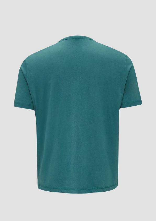 S.Oliver Baumwollshirt mit Frontprint Großer Ausverkauf
