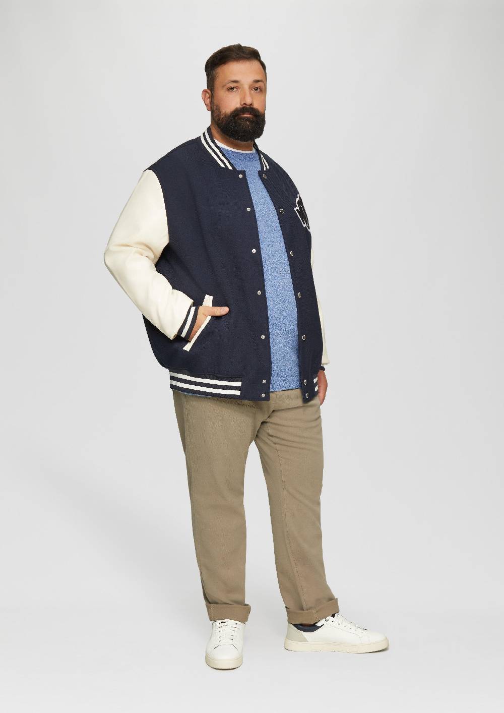 S.Oliver Strickpullover mit Rippbündchen Muttertagsangebot