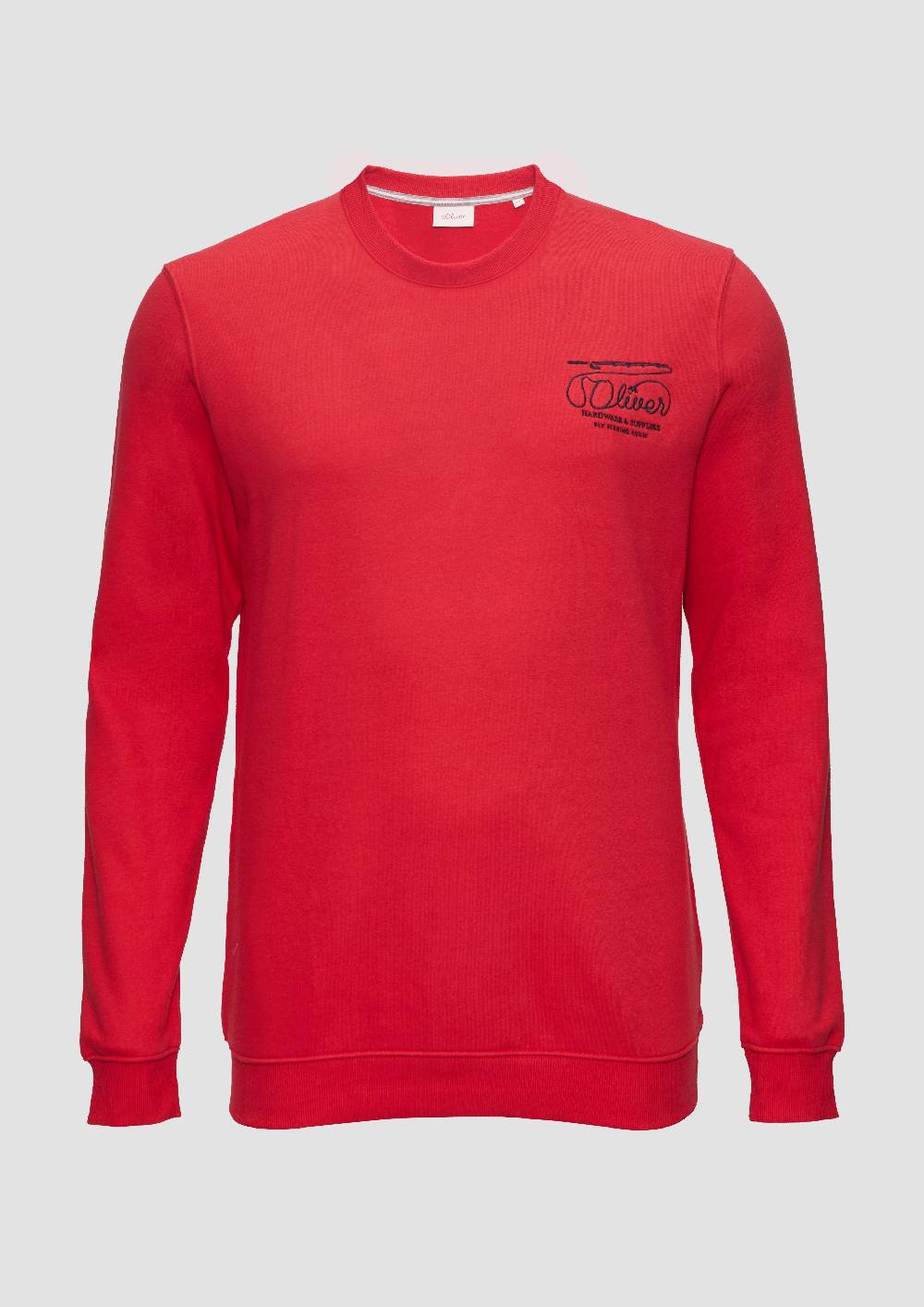 S.Oliver Sweatshirt mit Stickerei Große Rabatte