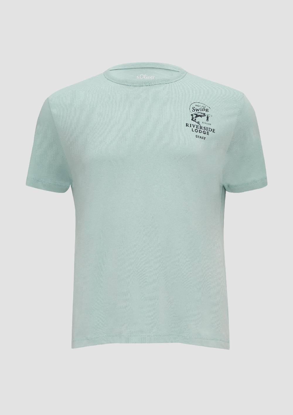 S.Oliver Baumwollshirt mit Frontprint Bestseller
