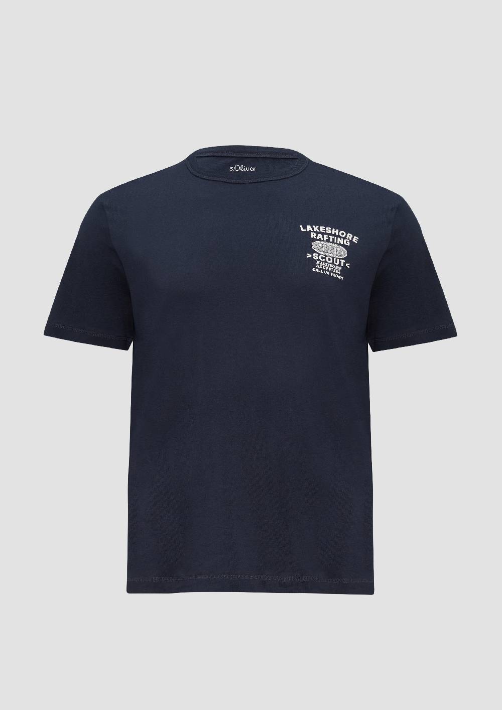 S.Oliver Baumwollshirt mit Frontprint Saisonale Angebote