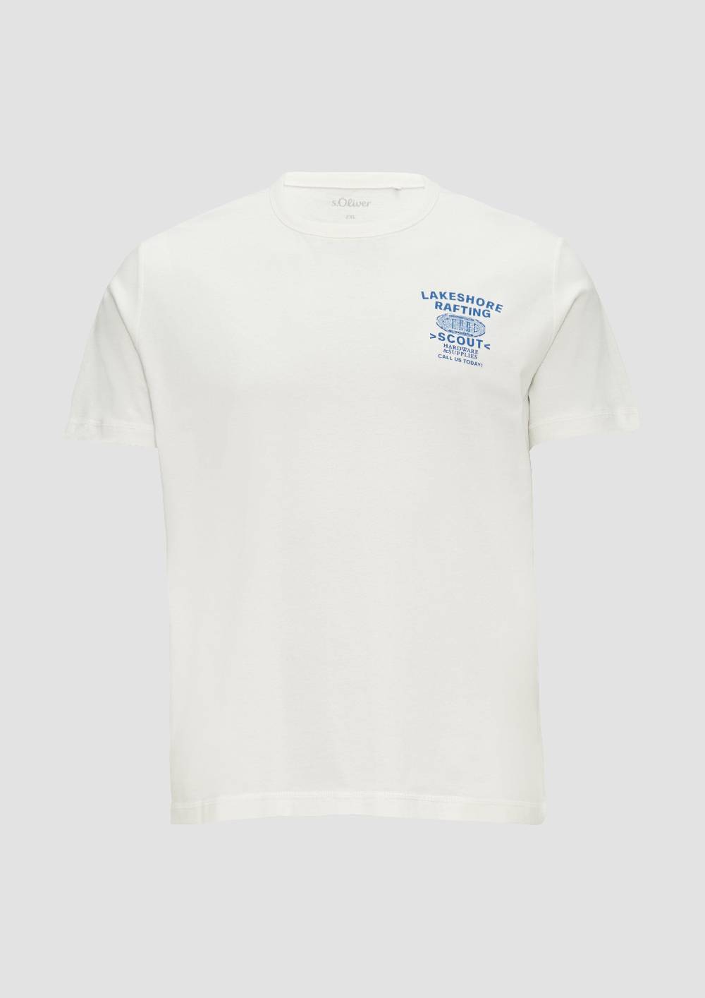 S.Oliver Baumwollshirt mit Frontprint Kauf eins, bekomm eins gratis
