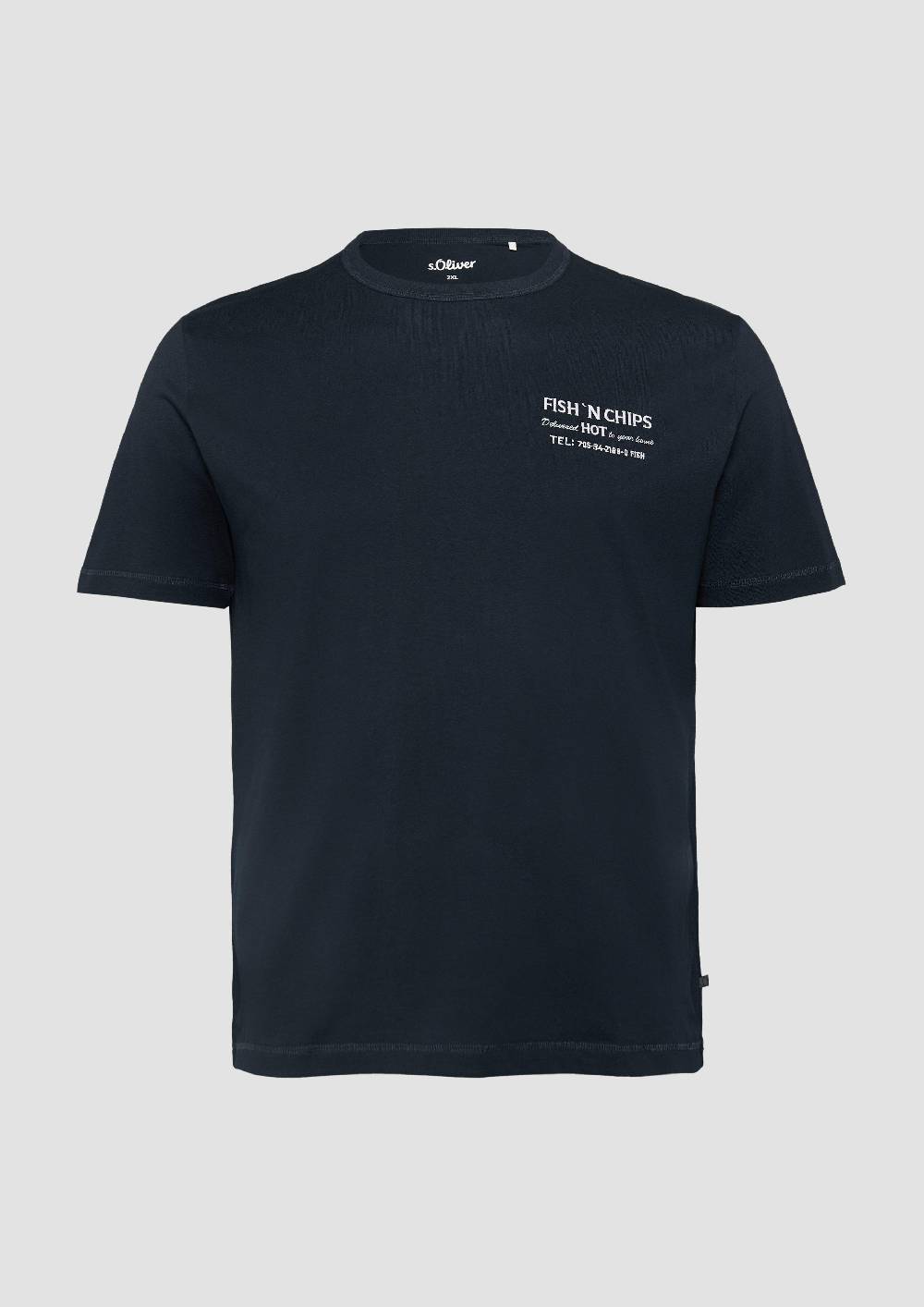 S.Oliver Baumwollshirt mit Frontprint Sonderangebote