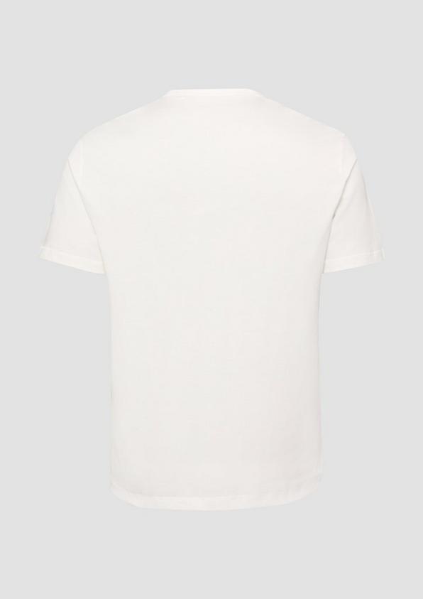S.Oliver Baumwollshirt mit Frontprint Riesige Ersparnisse