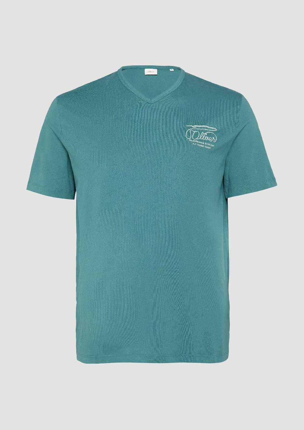 S.Oliver T-Shirt mit Logo-Stickerei VIP-Rabatte