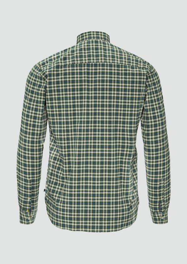S.Oliver Gemustertes Hemd mit Button-Down-Kragen Super Sparpreis