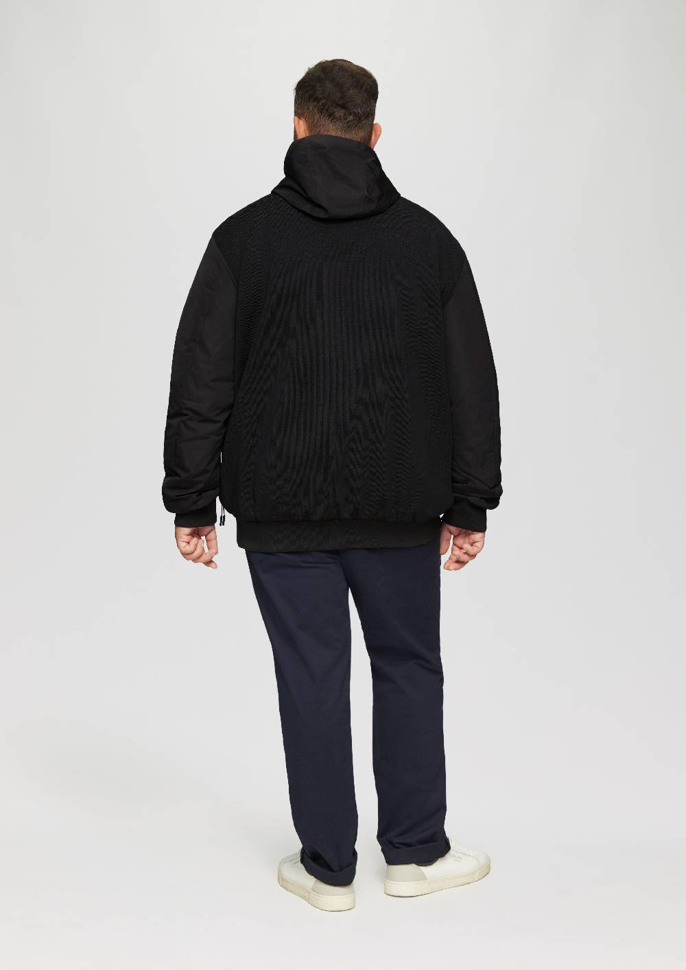 S.Oliver Hybrid-Jacke mit Strickelementen Letzter Tag