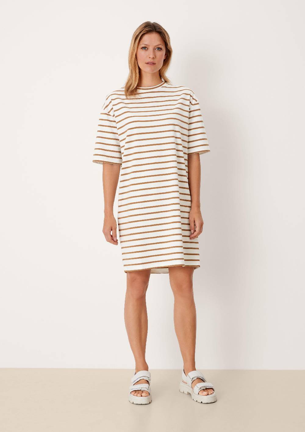 S.Oliver Sweatkleid mit Streifen Kostenloser Versand international