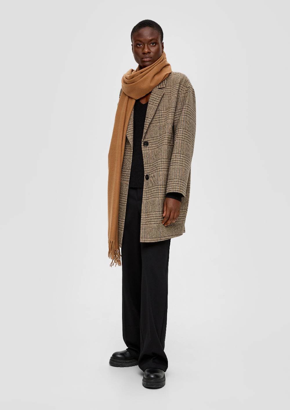 S.Oliver Schal mit Fransen Black Friday Preise