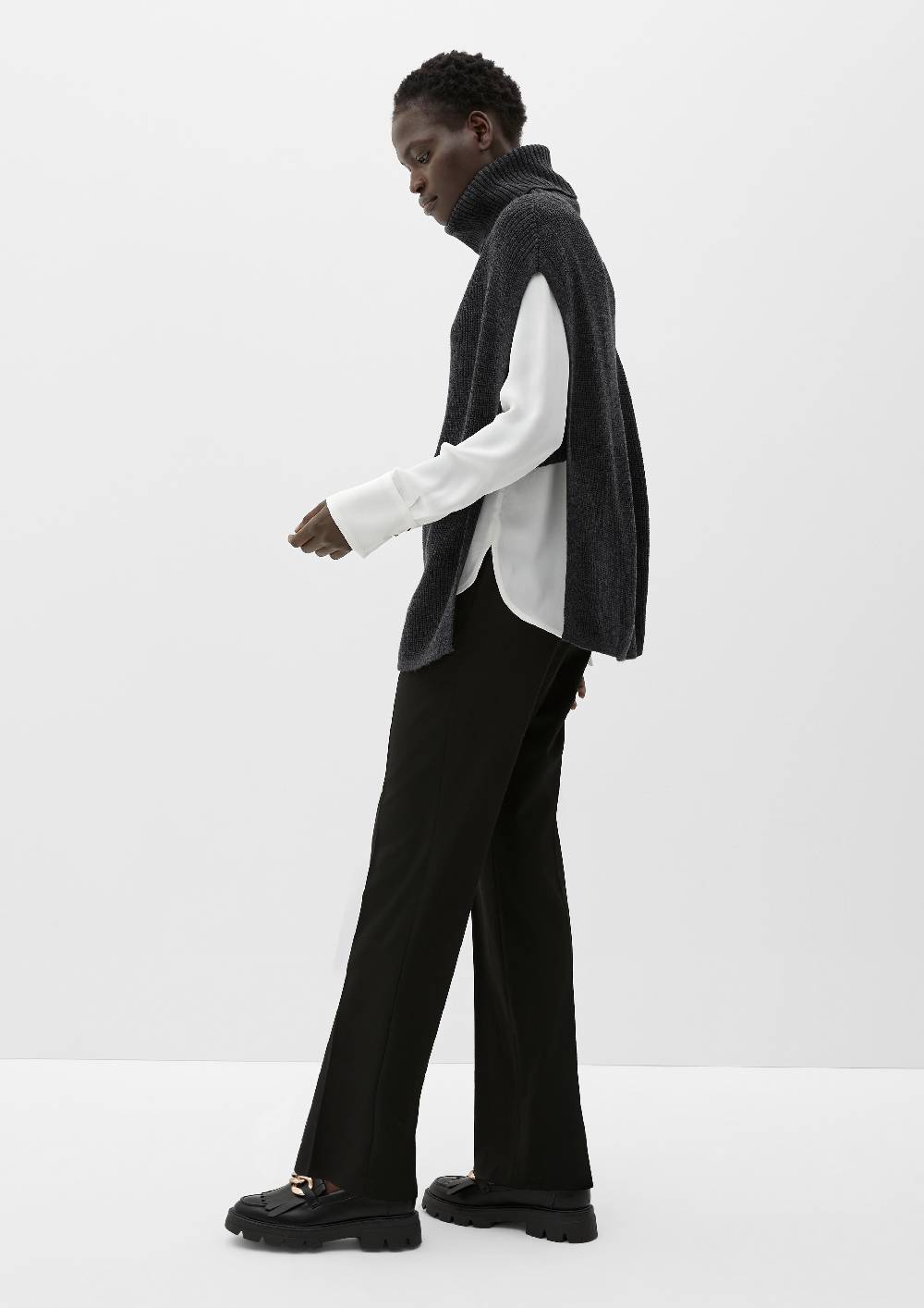 S.Oliver Poncho mit Rollkragen Rabatte dieses Monats