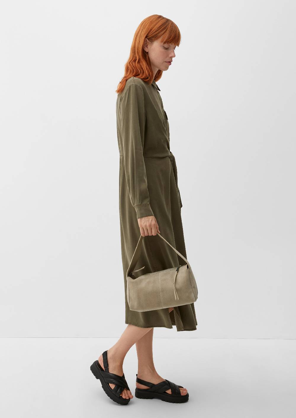 S.Oliver Schultertasche aus Leder Outlet