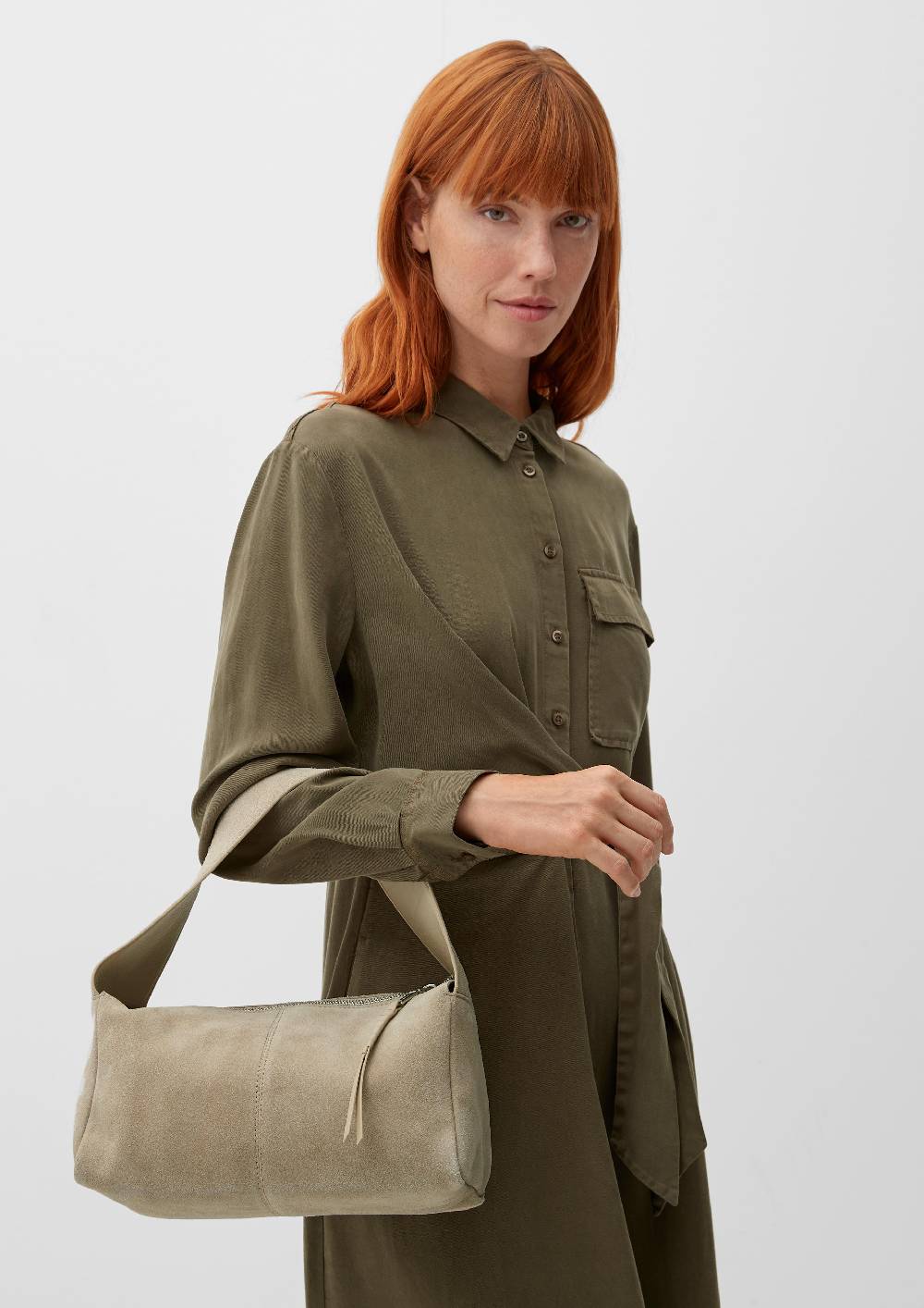 S.Oliver Schultertasche aus Leder Outlet