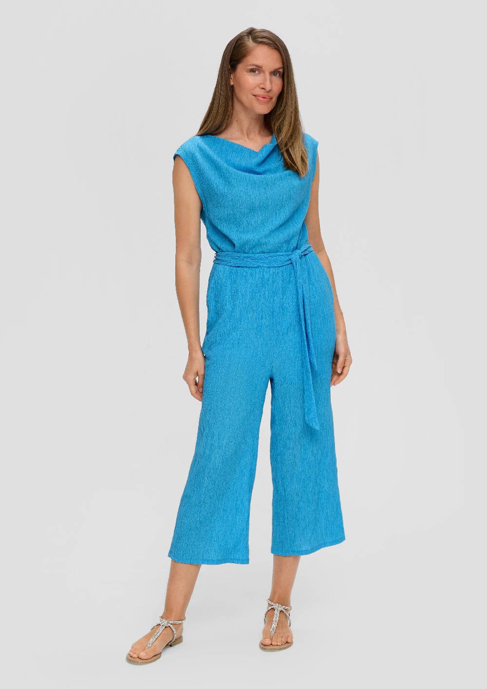 S.Oliver Jumpsuit mit Wasserfallausschnitt Hotsell