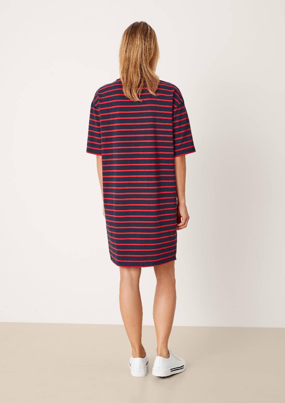 S.Oliver Sweatkleid mit Streifen Fabrik Onlineshop