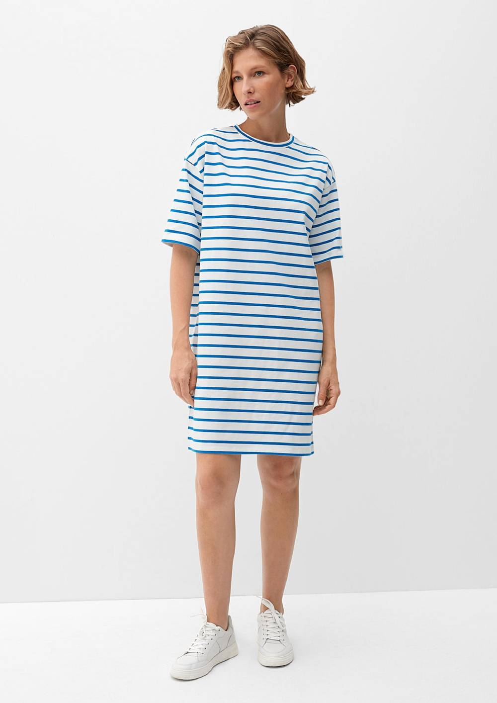 S.Oliver Sweatkleid mit Streifen Fabrikpreis