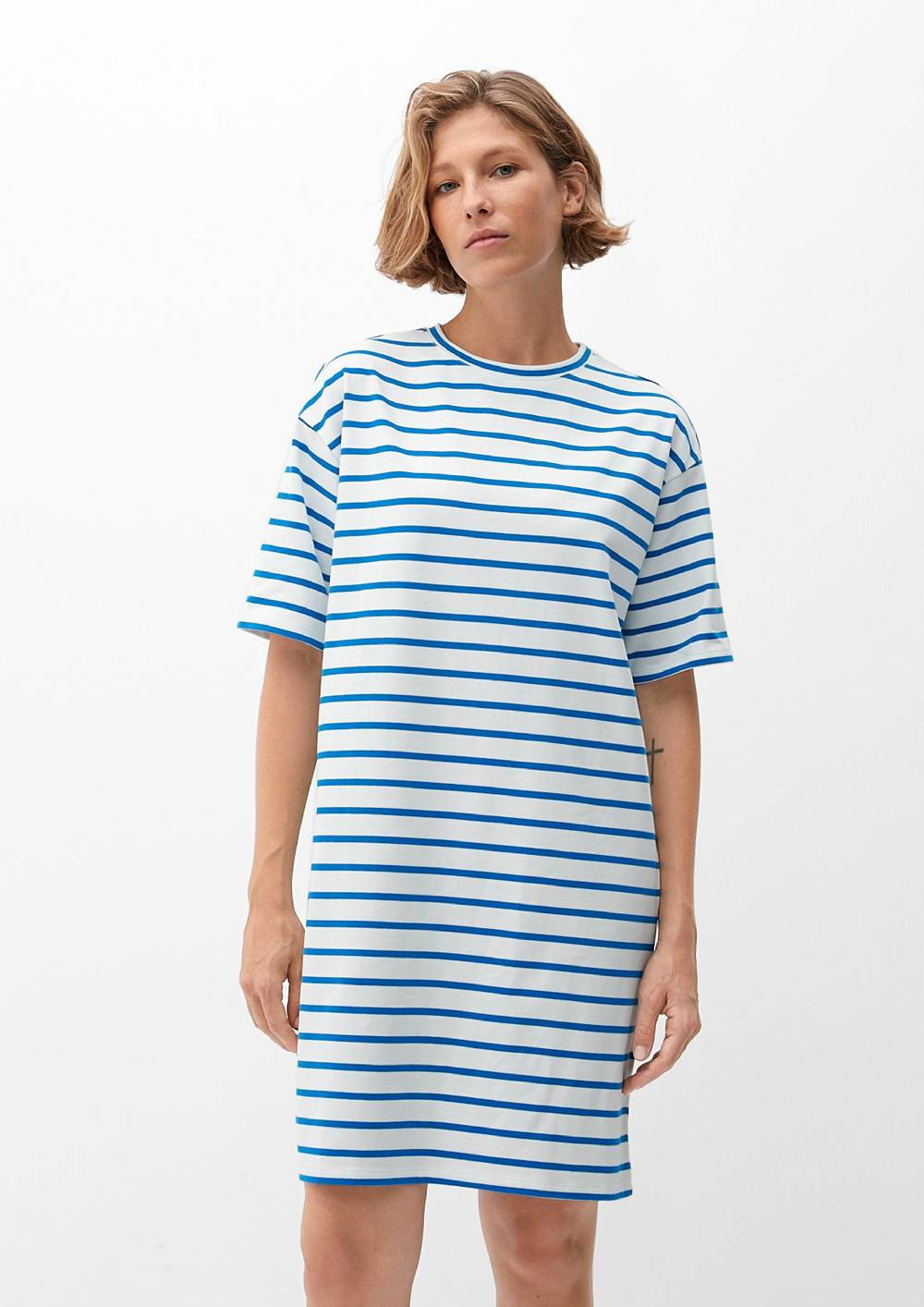 S.Oliver Sweatkleid mit Streifen Fabrikpreis