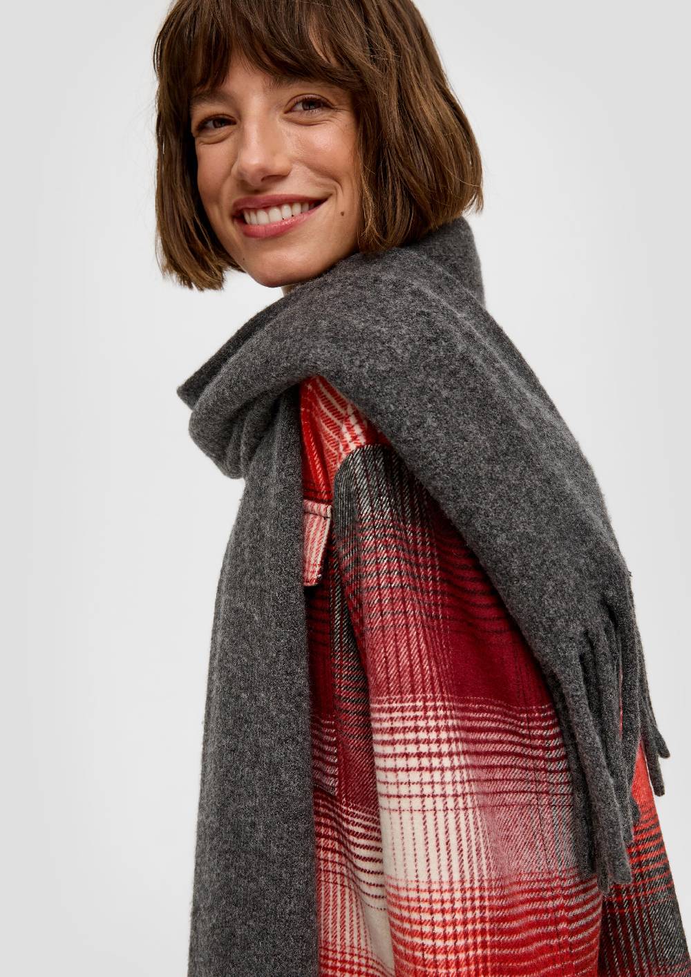 S.Oliver Schal mit Strickmuster Cyber Monday