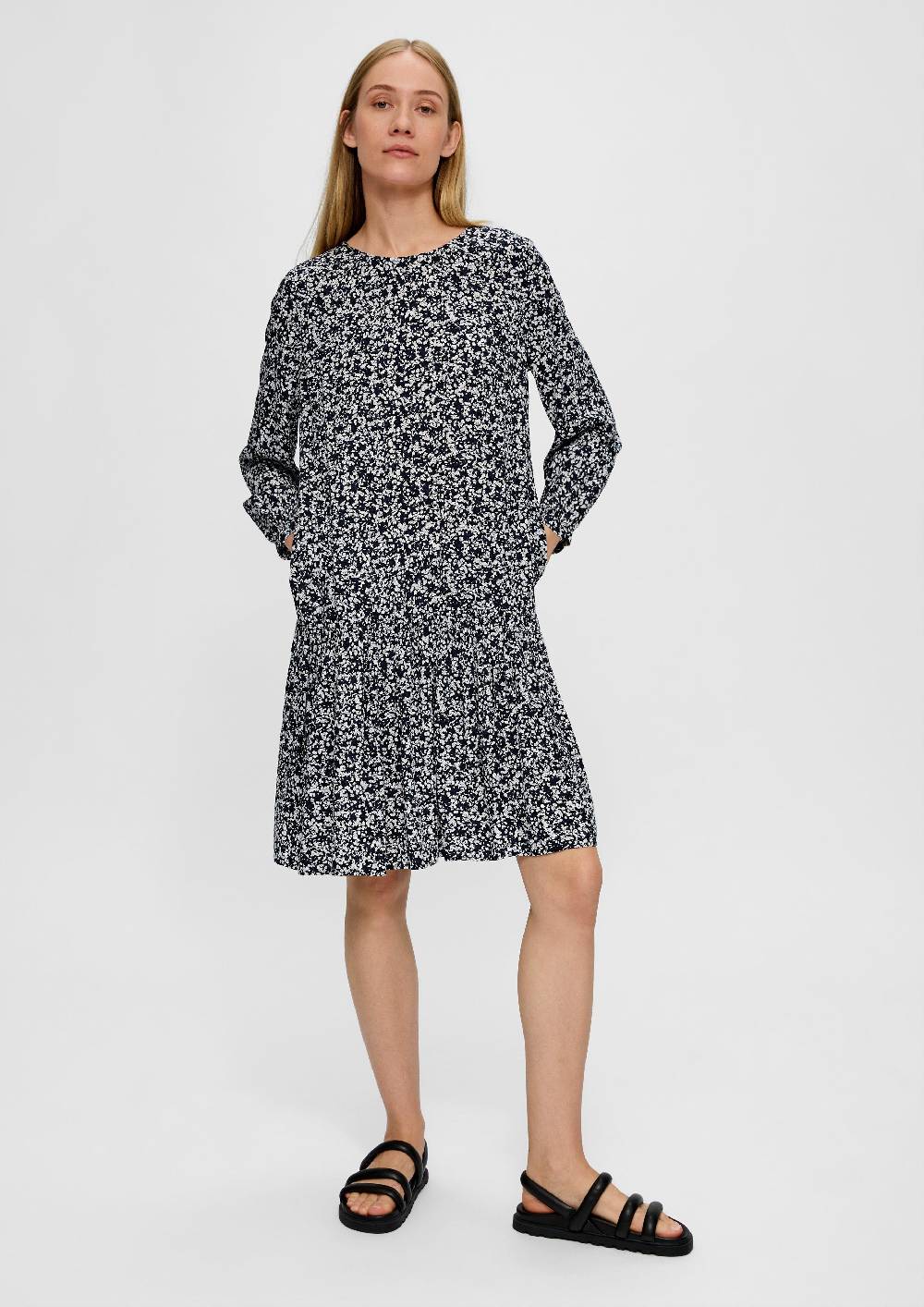 S.Oliver Midikleid aus Viskose Jubiläumsangebot