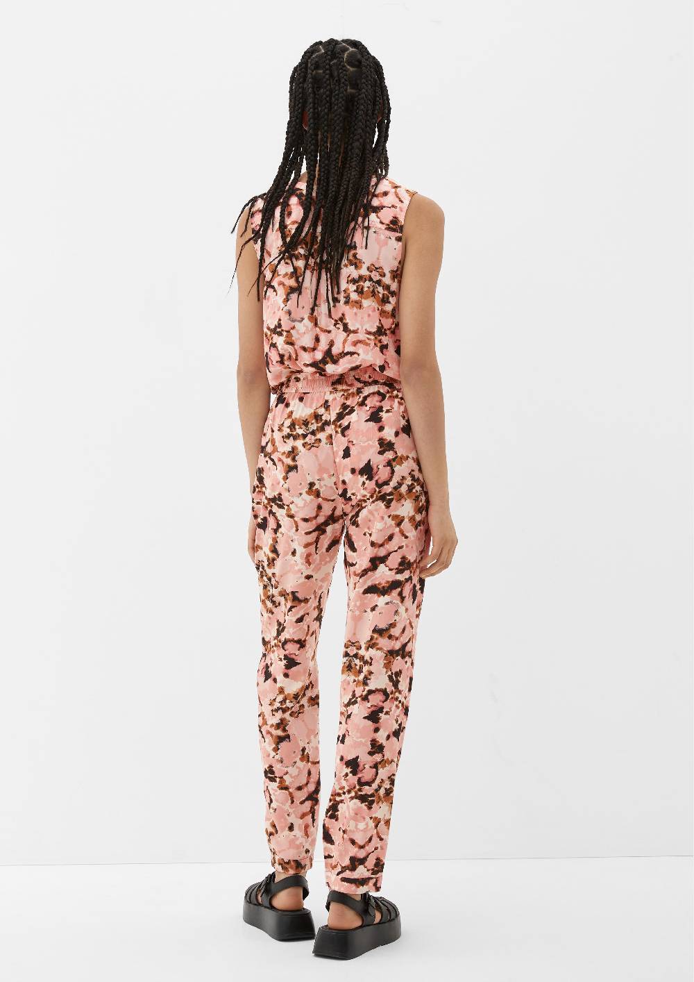 S.Oliver Loose: Hose mit Allover-Print Letzte 2 Tage