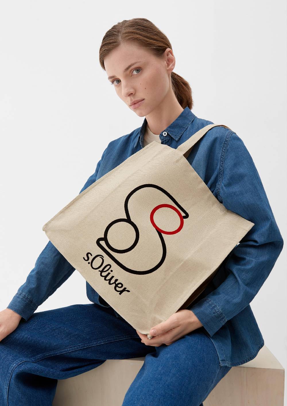 S.Oliver Shopper aus Canvas Bis zu 55% Rabatt