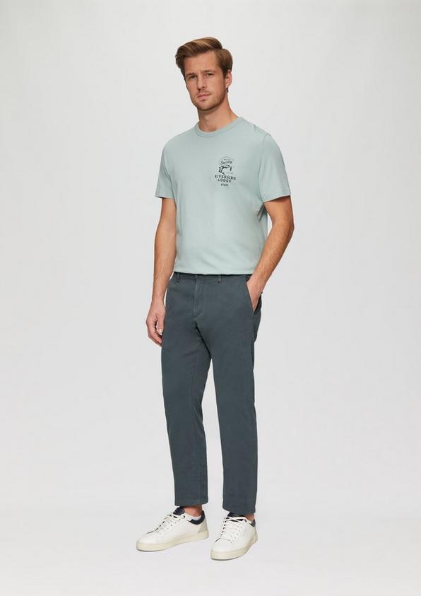 S.Oliver Regular Fit: Strukturierte Chino aus Baumwollstretch 2025